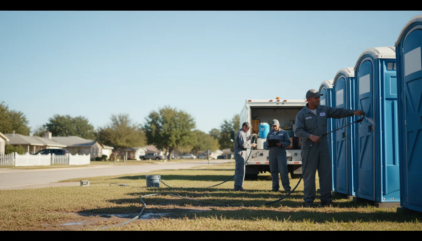 Long-Term Portable Toilet Rental in Fulton, CA near me